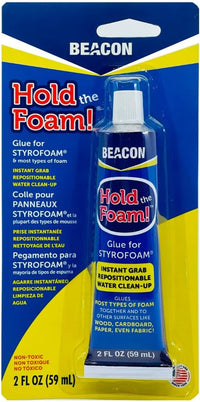 Beacon Hold the Foam! Glue for Styrofoam and Foam