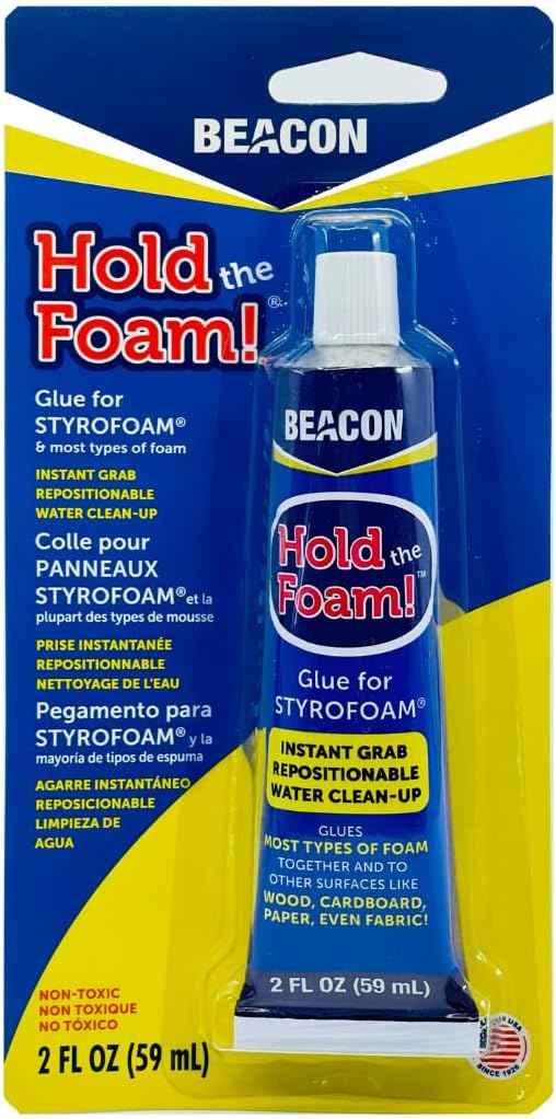 Beacon Hold the Foam! Glue for Styrofoam and Foam