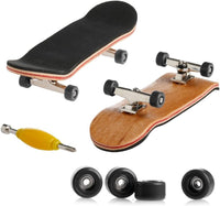 Lottoyday white maple wood fingerboard with bearing wheels and non-slip pad - view 6
