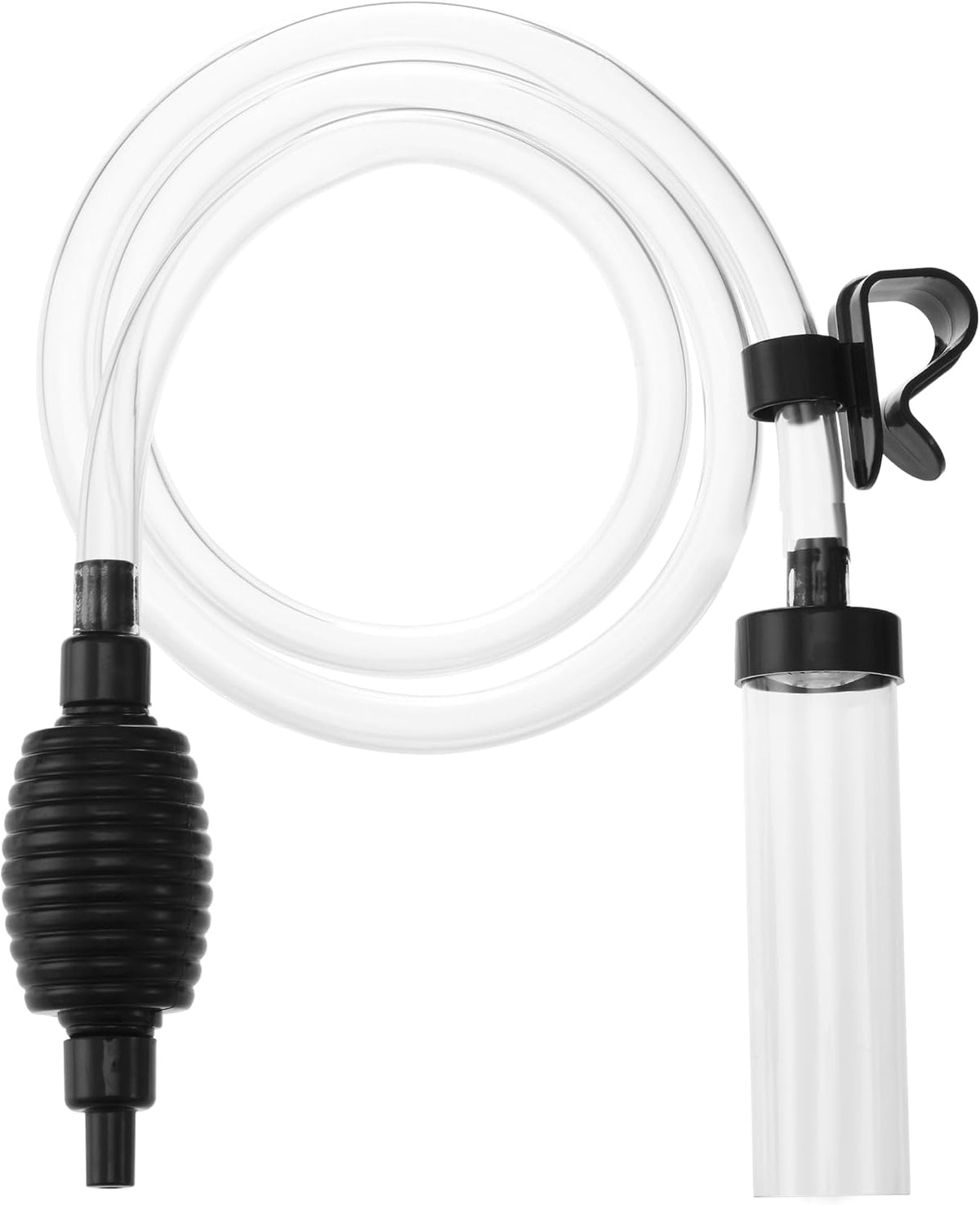 4.3ft Aquarium Siphon Vaccum Cleaner Fish Tank Water Changer Kit – Essentials for Fish - 4.3ft