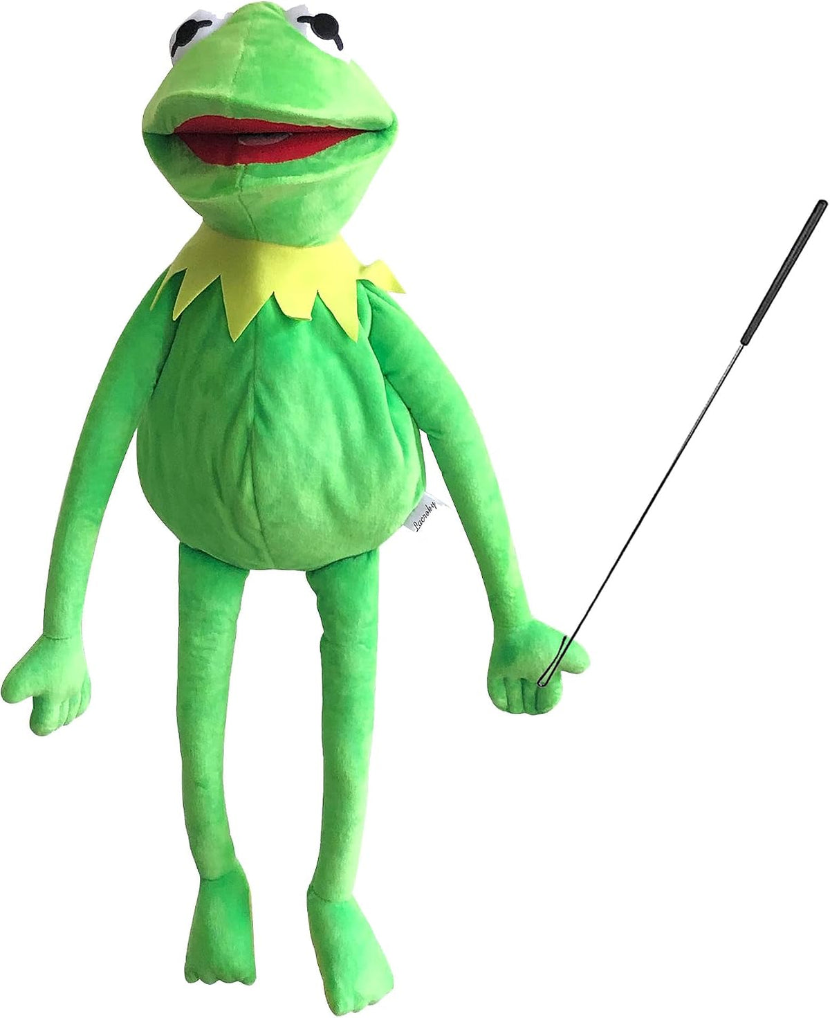 Kermit Frog Puppet with Puppet Control Rod & 50 Pcs Kermit The Frog - Green With Rod