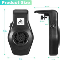 DaToo Mini Aquarium Chiller Small Fish Tank Fan Aquarium Cooling Fan - 6-15Gal - image 2