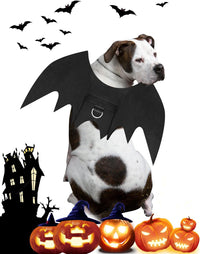 Halloween Dog Bat Wings Costume - Large - image 2