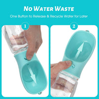 Kalimdor Dog Water Bottle - 19oz Blue - image 3