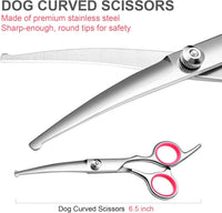 Dog Grooming Scissors Kit - Pink / 3 - image 4