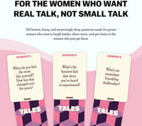 TALES 150 Conversation Cards, Create Meaningful Connections - Women's Edition - image 3