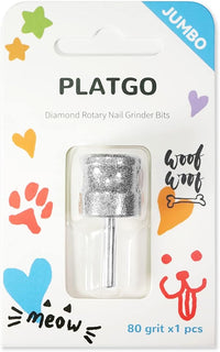 Diamond Dog Nail Grinder for Dremel, Diamond Bit for Big Dog&Pets Nail Care, 1/8'' Nail Dremel Tool for Dogs, for Animals Nail Care & Home Grinder Tools