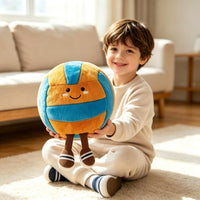 Xiyuan 12 inch rugby plush toy with smiling face and feet - view 20