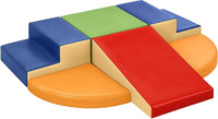 TODIBY 6-Piece Soft PU Leather Toddlers Climbing Toys - Classic / Regular Size