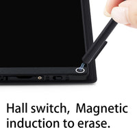 LCD Writing Tablet 6.5in Fine Tip with Leather Case and Hanging Pen – Fun for Kids & Family - Fine Tip with Leather Case - image 4