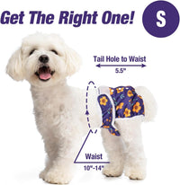 Pet Soft Washable Female Diapers Female Dog Diapers - Cute Flowers / Small:10''-14'' - image 2