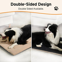 Dog Bed Mat 24x18, Washable Flat Pet Bed - 24x18" / Gray - image 4