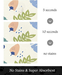 PADOOR Pet Feeding Mat-Absorbent Dog Mat for Food and Water Bowl-No - 12"x19" / Floral - image 2
