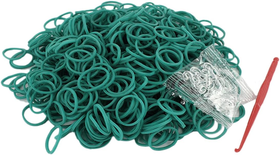 3000 Loom Rubber Bands Refill Kit - Dark Green