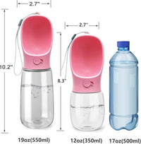 Kalimdor Dog Water Bottle - 12oz Pink - image 4