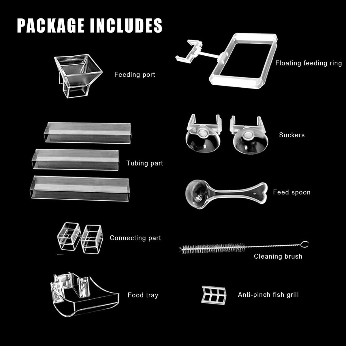 Aquarium Fish Shrimp Feeding Dish Set - image 2