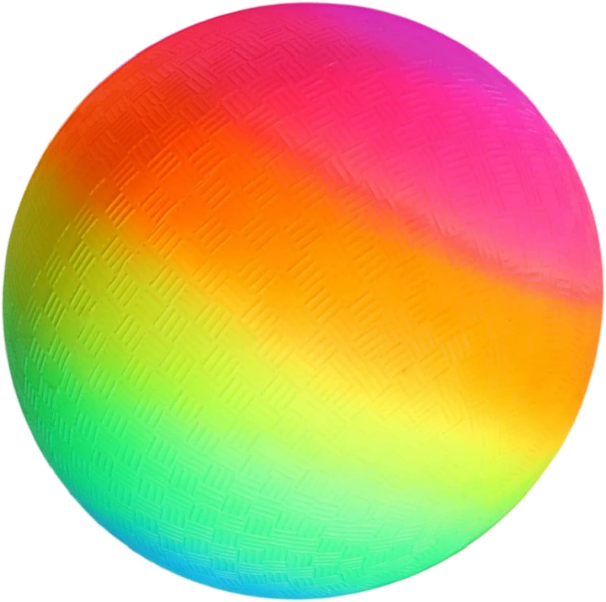 YNHFIFI 8.5 inch rainbow playground ball for kickball, dodgeball and four square