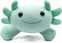 Axolotl Plush Toy, 10.8” Soft Cute Axolotl Stuffed Cotton Plush Pillow Kawaii Salamander Animal - Green - image 3