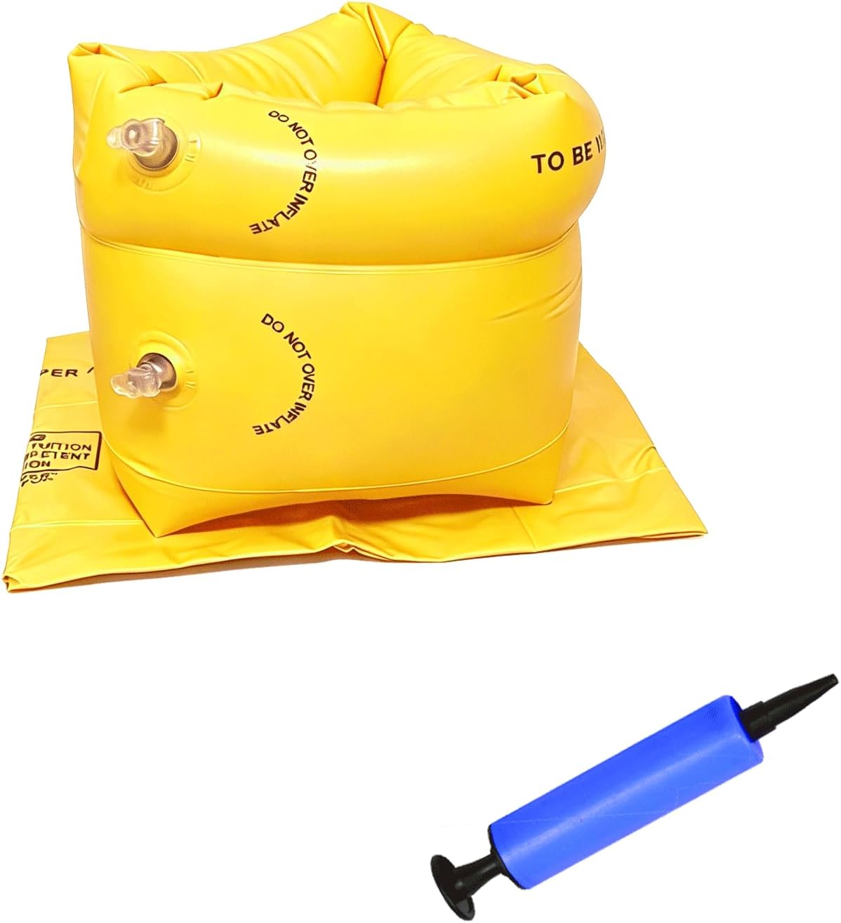 Ztikug inflatable arm floaties, 2 pack of PVC swim arm bands with inflater - view 31