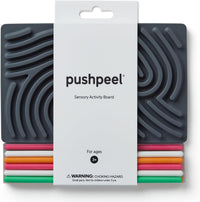 Pushpeel Sensory Activity Board: Silicone Fidget Toy for - Granite / Original Board