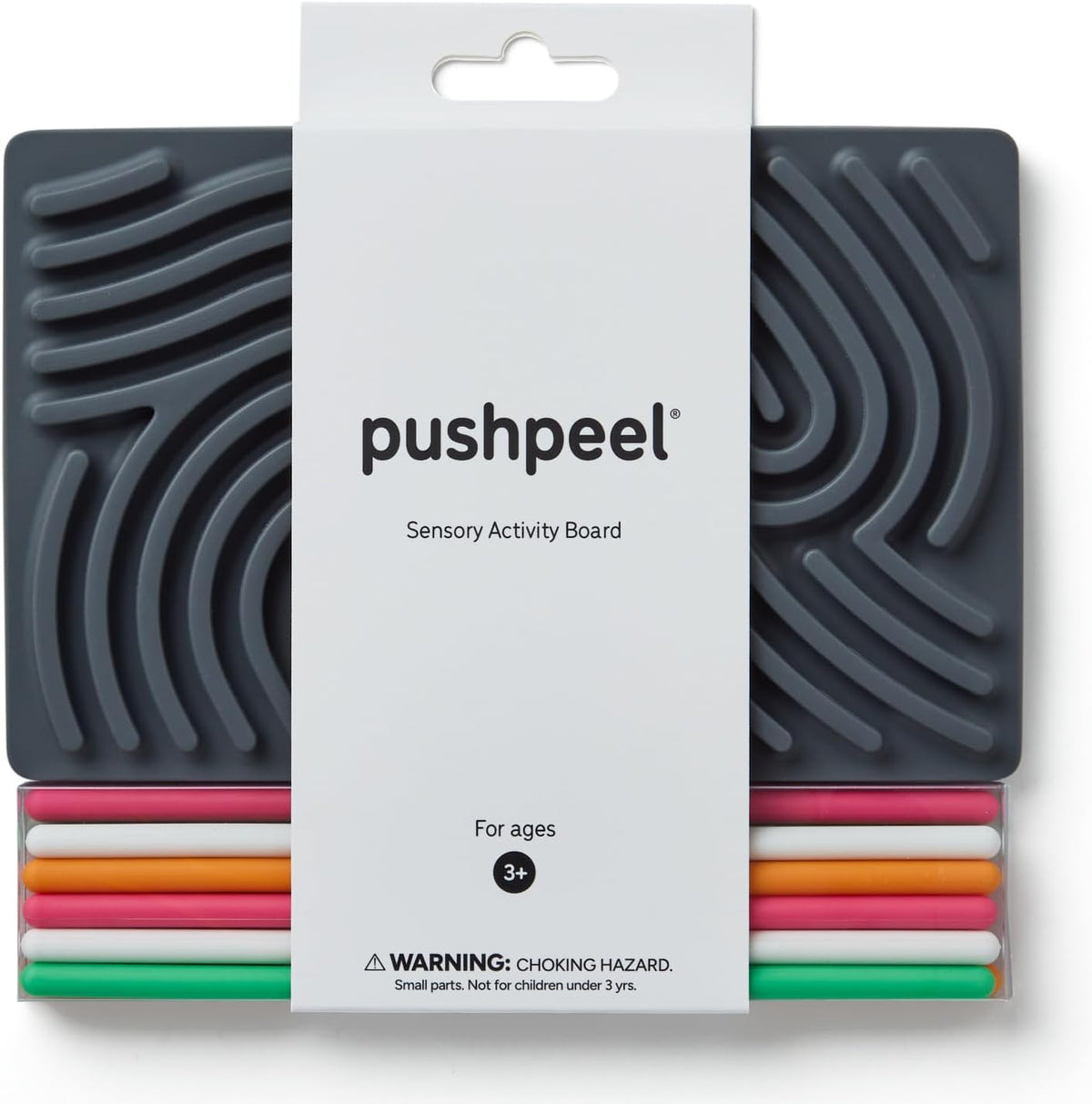 Pushpeel Sensory Activity Board: Silicone Fidget Toy for - Granite / Original Board