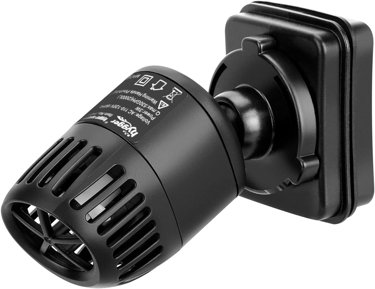 hygger Mini Wave Maker for 15-40 Gallon Aquarium with Magnetic Mount - 530 GPH