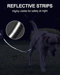 Joytale Tactical Bungee Dog Leash, Shock Absorbing No Pull - Gray - image 4