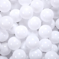 Guesvot 50 rainbow ball pit balls, 2.75 inch, with reusable storage bag