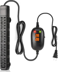 HiTauing Aquarium Heater, 50W/100W/200W/300W/500W Submersible Fish Tank Heater - 300W