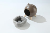 TUTU&LELE Hamster Hideout Space Elf Nest - Brown - image 4