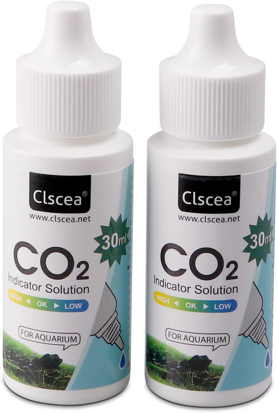 Aquarium CO2 Drop Checker CO2 Indicator – Essentials for Fish - Solution 60ml