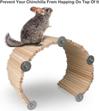 YKD Chinchilla Natural Birch Wood Flexible Platform Toys – Essentials for Small Pets - image 4