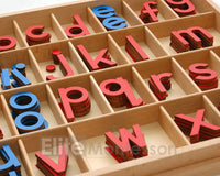 Elite Montessori Wooden Movable Alphabet with Box Preschool Spelling - image 3