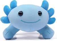Axolotl Plush Toy, 10.8” Soft Cute Axolotl Stuffed Cotton Plush Pillow Kawaii Salamander Animal - Blue - image 3