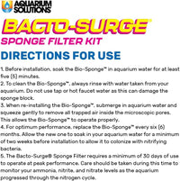 Aquarium Solutions Bacto-Surge High Density Foam Filter Kit - image 2