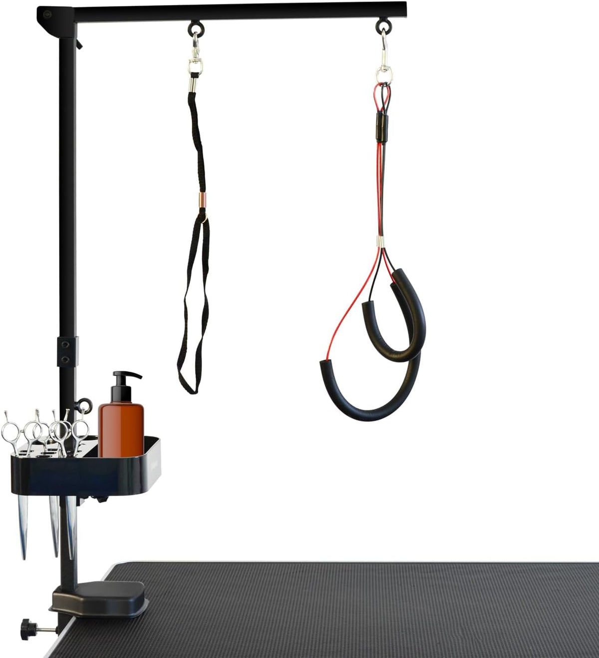 Pet Grooming arm with clamp for Large and Small Dogs, Black - image 2