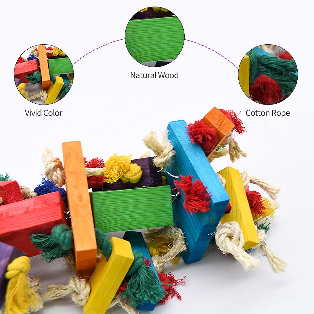 RUBY.Q 20in Large Parrot Toy - 1 Pack - image 2