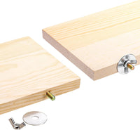 Okllen 3 Pack Bird Perch Stand, Parrot Wood Platform - image 3