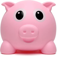 XDRELEC Piggy Bank for Kids Unbreakable Plastic Money Bank Dark Blue – Fun for Kids & Family - Pk / Medium