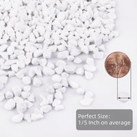 Silica Gravel, Multi-Purpose Mixed Silica Sand for Fire Pits - 5LB / White Large - image 2