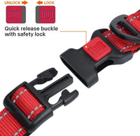 Taglory Reflective Large Dog Collar - Red / Small (Pack of 1) - image 3