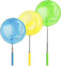 Kids Telescopic Butterfly Fishing Nets for Kids Catching Insect Net - 3 Pack - image 3
