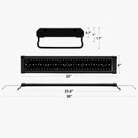 NICREW ClassicLED Marine Saltwater Aquarium Light, 48W for 48 - 24 - 30 in - image 4