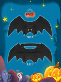 Halloween Dog Bat Wings Costume - Small - image 3