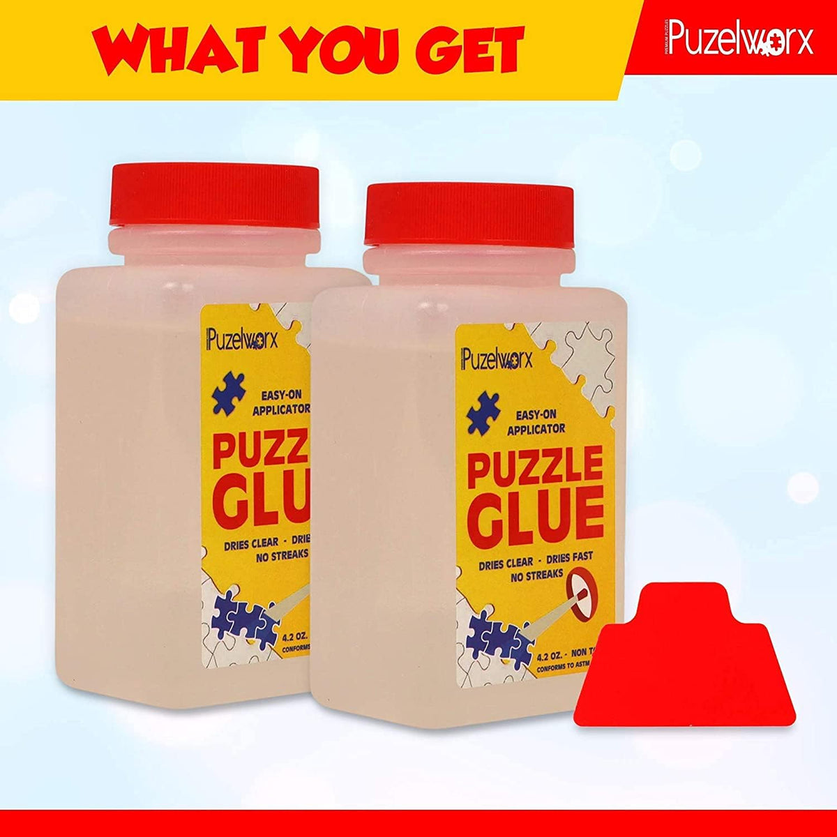 Playkidz PuzzleWorx Jigsaw Puzzle Glue - image 4