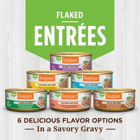Instinct Flaked Entrée Wet Canned Cat Food - Duck, 5.5 oz. Cans (Pack of 12)