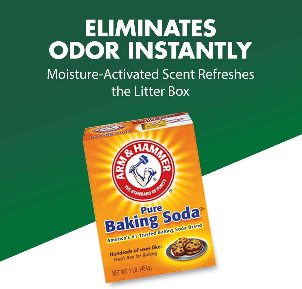 ARM & HAMMER Cat Litter Deodorizer Double Duty - Double Duty / 20 oz (Pack of 6) - image 3