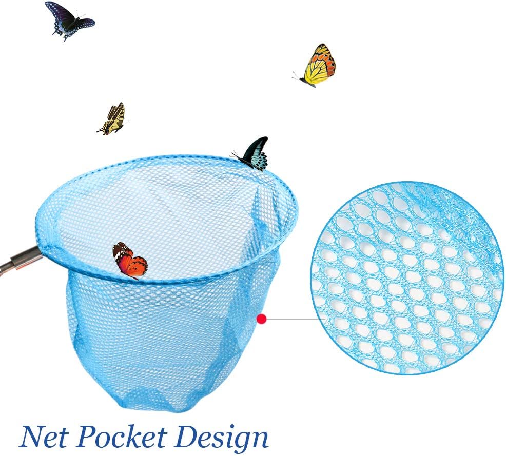 Kids Telescopic Butterfly Fishing Nets for Kids Catching Insect Net - 5 Pack-3 - image 3