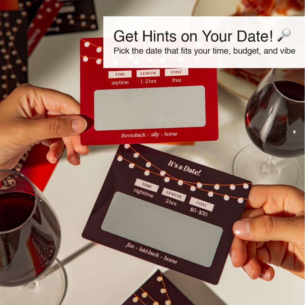 It's a Date!, 40 Fun and Romantic Scratch Off Date Night Ideas for Him, Her, Girlfriend, Boyfriend - image 4