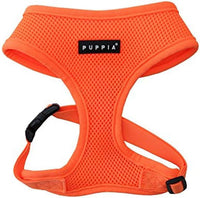 Puppia Soft Harness A - M Over-The-Head Soft Mesh Harness Neon Pink – Essentials for Dogs - Medium / PINK - image 2